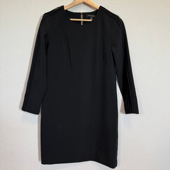 Banana Republic Dresses & Skirts - Women's Banana Republic Black Long Sleeve Pullover Shift Dress Size 0